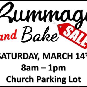 Rummage Sale – Mar 14th