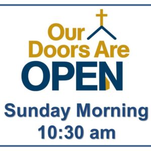 Church Is Open