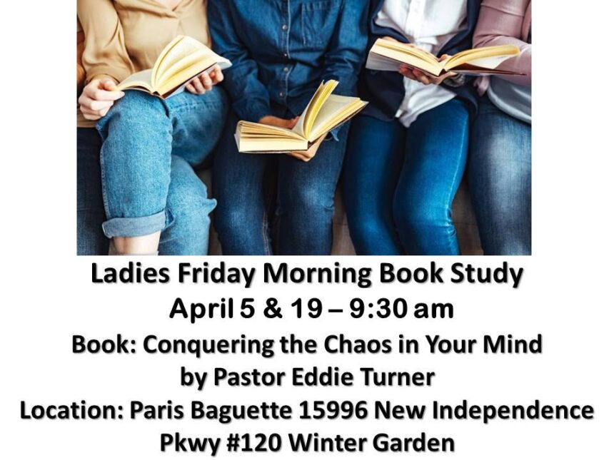 Ladies Friday Morning Bible Study